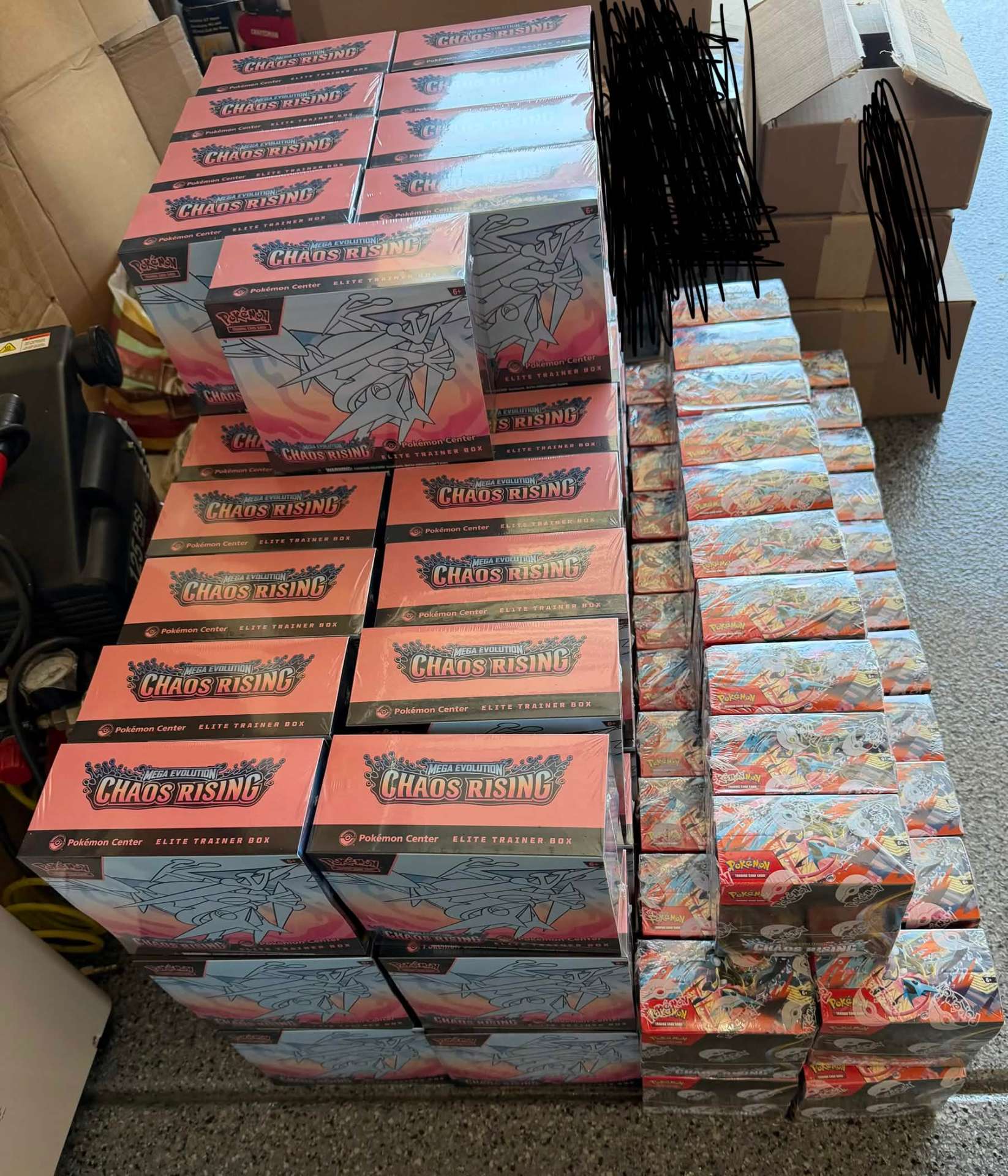 Pallet of Chaos Rising Elite Trainer Boxes